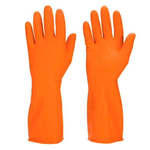 orange industrial rubber hand gloves 500x500 - تولید دستکش با سرمایه کم و بازدهی بالا + طرح توجیهی آپدیت ۱۴۰۰